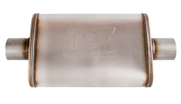 Глушитель Magnaflow Ф 63 мм, длина 355мм, прямоточный