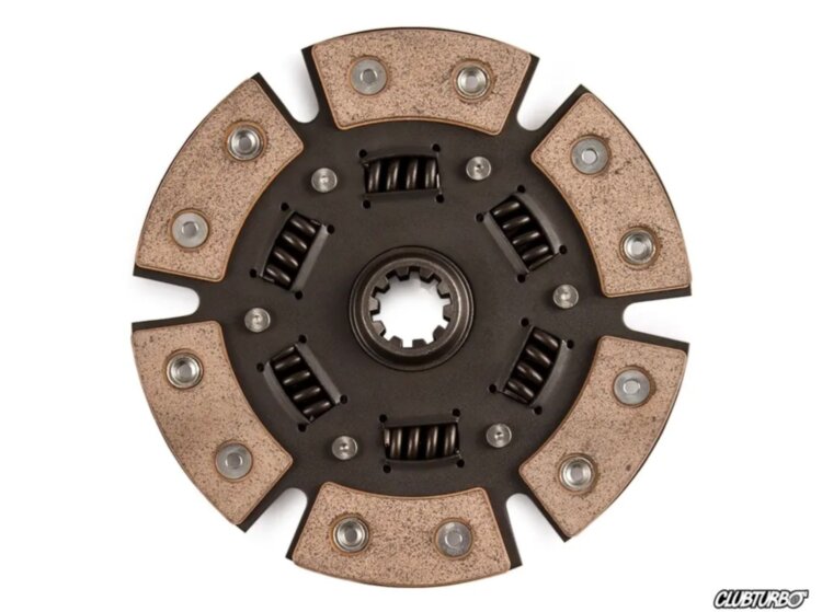 Диск сцепления Turbo Clutch 200 мм, металлокерамический, демпферный, 6 лепестков, ступица BMW